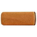 Ręcznik MABEL z kontrastującym obszyciem na krawędzi - 50 x 90 cm - pomarańczowy 3