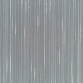 Tkanina firanowa w dyskretne pionowe prążki i efekt deszczyku zakończona szwem obciążającym - 290 cm - jasnokremowy 4