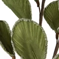 Gałązka z zielonymi liśćmi - sztuczny kwiat dekoracyjny z pianki foamirian - 100 cm - zielony 2