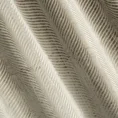 Zasłona LUSSI z lśniącego welwetu z żakardowym wzorem - 140 x 250 cm - jasnobrązowy 10