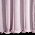Dekoracja okienna obszyta tasiemką z pomponami - 140 x 270 cm - liliowy 3