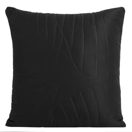DESIGN 91 Poszewka z motywem liści wytłaczanym techniką hot press DESIGN 91 Poszewka z motywem liści wytłaczanym techniką hot press - 40 x 40 cm