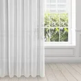 ELLA LINE Dekoracja okienna ARGEA z gładkiej etaminy - 140 x 270 cm - biały 1