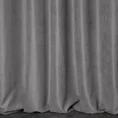 Zasłona ADELAIDE z miękkiej tkaniny o zamszowym chwycie i drobnym strukturalnym wzorze - 140 x 270 cm - szary 3