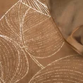 Bieżnik welwetowy BLINK 12 z welwetu z dużym wzorem liści - 35 x 220 cm - brązowy 7