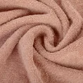 TERRA COLLECTION Ręcznik AVINION z bordiurą z trójwymiarowym wzorem wafla - 50 x 90 cm - pudrowy róż 5