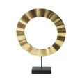 Figurka ceramiczna  KALI złota obręcz - 30 x 7 x 40 cm - złoty 2