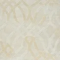 Zasłona ARETA z welwetu z cieniowanym srebrno-złotym wzorem w stylu boho - 140 x 250 cm - kremowy 12