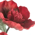 DALIA kwiat dekoracyjny na gałązce z plastycznej pianki foamiran - ∅ 18 x 60 cm - czerwony 2