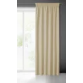 Zasłona gotowa TRIS z gładkiej matowej tkaniny - 140 x 250 cm - beżowy 2