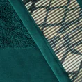 EWA MINGE Komplet ręczników CARLA w eleganckim opakowaniu, idealne na prezent! - 2 szt. 70 x 140 cm - turkusowy 2