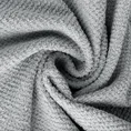 Ręcznik z welurową bordiurą przetykaną błyszczącą nicią - 30 x 50 cm - jasnopopielaty 5