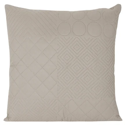 DESIGN 91 Poszewka BONI z patchworkowym motywem wytłaczanym techniką hot press DESIGN 91 Poszewka BONI z patchworkowym motywem wytłaczanym techniką hot press - 40 x 40 cm
