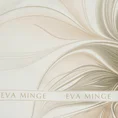 EVA MINGE Komplet pościeli SOPHIA z najwyższej jakości makosatyny bawełnianej z designerskim nadrukiem i logo - 220 x 200 cm - biały 4