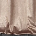 DIVA LINE Zasłona z miękkiego welwetu zdobiona jasnozłotym nieregularnym wzorem - 140 x 270 cm - różowy 3