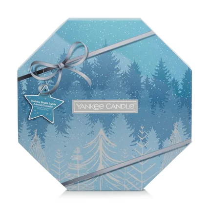 YANKEE CANDLE - kalendarz adwentowy BRIGHT LIGHTS wieniec w ozdobnym opakowaniu YANKEE CANDLE - kalendarz adwentowy BRIGHT LIGHTS wieniec w ozdobnym opakowaniu - 3.5 x 36 x 36 cm
