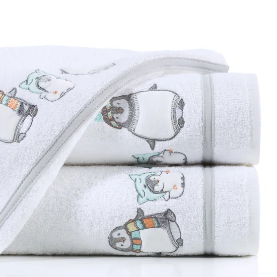 Ręcznik dziecięcy BABY 12 - 70 x 140 cm - biały