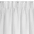 Firana MARGO z błyszczącej tkaniny o gęstym splocie - 140 x 270 cm - biały 6