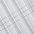 Tkanina firanowa batyst zdobiony delikatnymi paseczkami - 300 cm - kremowy 5