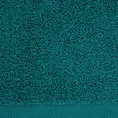 Ręcznik jednokolorowy klasyczny ciemny turkus - 70 x 140 cm - turkusowy 2