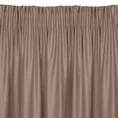 Zasłona ADELAIDE z miękkiej tkaniny o zamszowym chwycie i drobnym strukturalnym wzorze - 140 x 270 cm - brązowy 4