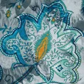DIVA LINE Komplet pościeli z wysokogatunkowej satyny bawełnianej z ornamentami inspirowanymi stylem folk - 160 x 200 cm - wielokolorowy 2