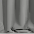 DESIGN 91 Zasłona PARISA z gładkiej tkaniny zaciemniającej typu BLACKOUT - 140 x 270 cm - szary 3