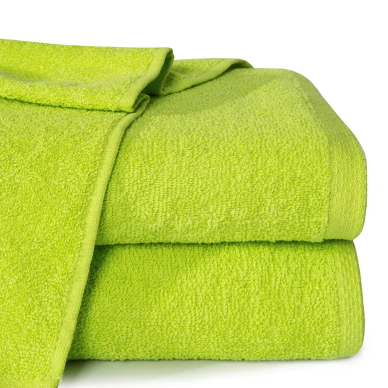 EUROFIRANY CLASSIC Ręcznik GŁADKI jednokolorowy klasyczny - 70 x 140 cm - zielony