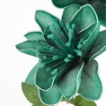 Kwiat sztuczny dekoracyjny z plastycznej pianki foamirian - ∅ 20 x 70 cm - ciemnozielony 2