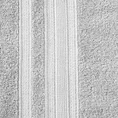 Ręcznik JUDY z bordiurą podkreśloną błyszczącą nicią - 70 x 140 cm - srebrny 2