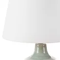 Lampka ceramiczna LIANA w stylu boho z efektem ombre - 27 x 27 x 41 cm - kremowy 6