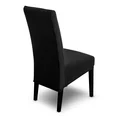 DESIGN 91 Pokrowiec na krzesło wodoodporny o strukturze kratki - 35 x 30 x 55 cm - czarny 2