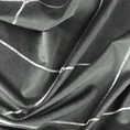 PIERRE CARDIN Zasłona MARGO z francuskiego welwetu zdobiona haftem w romby - 140 x 250 cm - jasnoszary 12