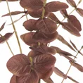 EUKALIPTUS - gałązka ozdobna, sztuczny kwiat dekoracyjny - 90 cm - brązowy 2