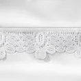 EUROFIRANY PREMIUM Pościel LANA  z bawełny renforcej zdobiona elegancką koronką - 160 x 200 cm - biały 4