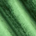 Zasłona ELLENI z lśniącego welwetu  zdobiona brokatem - 140 x 250 cm - zielony 5