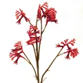 KROKOSIMIA -CROCOSIMIA kwiat sztuczny dekoracyjny - 75 cm - czerwony 1