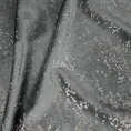 Zasłona MIRELA z miękkiego  welwetu z przecieranym wzorem - 140 x 270 cm - popielaty 11