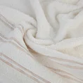 Ręcznik JONAS z bawełny z ozdobną żakardową bordiurą z marszczeniem - 70 x 140 cm - biały 5