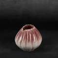 Wazon ceramiczny EVITA z efektem ombre - ∅ 18 x 14 cm - kremowy 1
