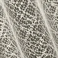 Firana MIRREN o strukturze pajęczej sieci - 140 x 250 cm - kremowy 6