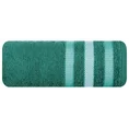 EUROFIRANY CLASSIC Ręcznik bawełniany GRACJA z ozdobną bordiurą w pasy - 30 x 50 cm - zielony 3