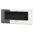EUROFIRANY PREMIUM bieżnik JASPER zdobiony puszystymi frędzlami - 40 x 140 cm - czarny 3