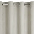 Zasłona ELIZA z miękkiego welwetu z drobnym wytłaczanym wzorkiem - 140 x 250 cm - beżowy 6
