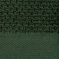 Ręcznik RISO o ryżowej strukturze podkreślony bordiurą frotte - 50 x 90 cm - ciemnozielony 2