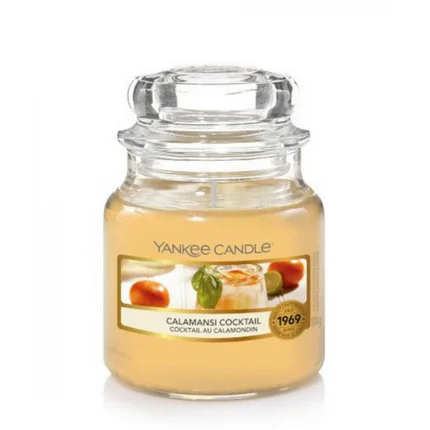 YANKEE CANDLE - Mała świeca zapachowa w słoiku - Calamansi Coctail YANKEE CANDLE - Mała świeca zapachowa w słoiku - Calamansi Coctail - ∅ 6 x 9 cm