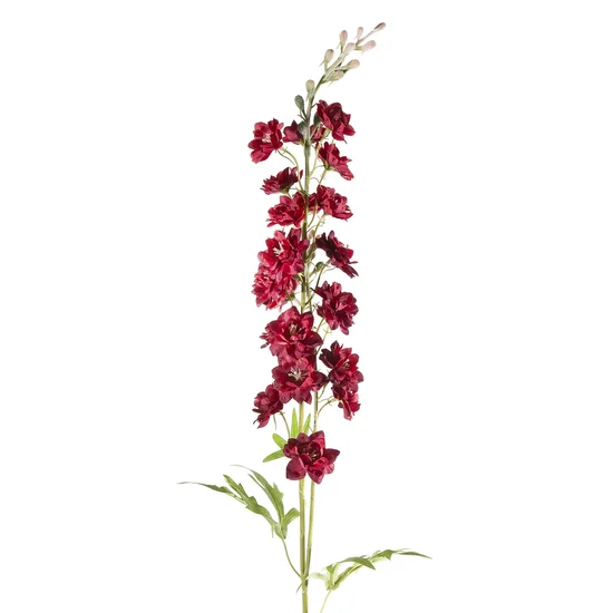 OSTRÓŻKA kwiat sztuczny dekoracyjny - 85 cm - czerwony