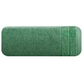 Ręcznik DAMLA z welurową bordiurą - 50 x 90 cm - zielony 3