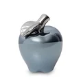 Jabłko - figurka ceramiczna SIMONA z perłowym połyskiem - 11 x 11 x 14 cm - granatowy 1
