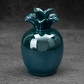 Ananas - figurka ceramiczna SIMONA z perłowym połyskiem - ∅ 9 x 14 cm - turkusowy 1